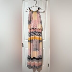 Vince Camuto Multicolor Striped Dress